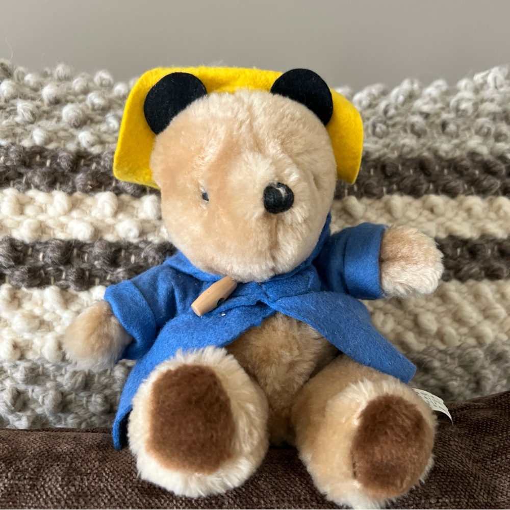 Vintage PADDINGTON BEAR Eden toys Made in Korea 1975 rare
